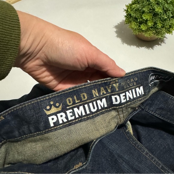 Old Navy NWT Micro Blue Premium Denim Bootcut Jeans Mens Size‎ 44x30 - Picture 5 of 7